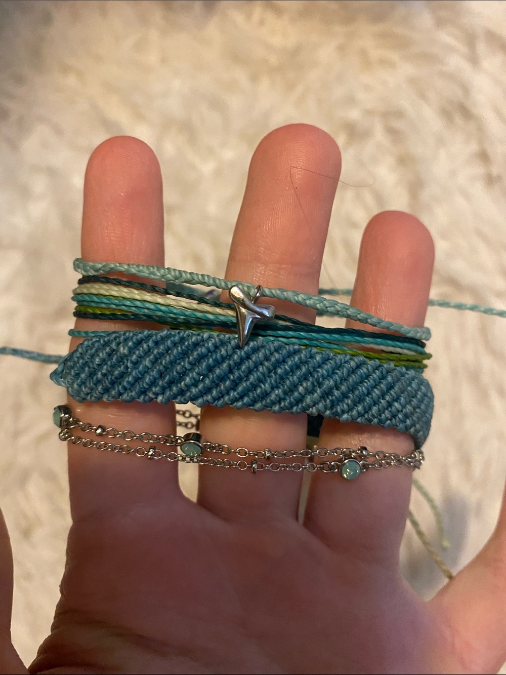 Puravida Shark Bracelet Stack